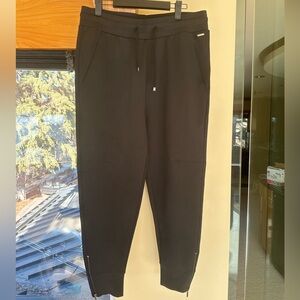 Men's Black Hugo Boss Jogger Pants - M